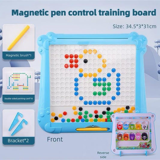 2-In-1 & 3-In-1 Montessori Magnetic Color & Number Maze, Educational Toy for Toddlers Ages 2-5, Fine Motor Skills Game, STEM Puzzle Learning Toy, Birthday Gift for Kids