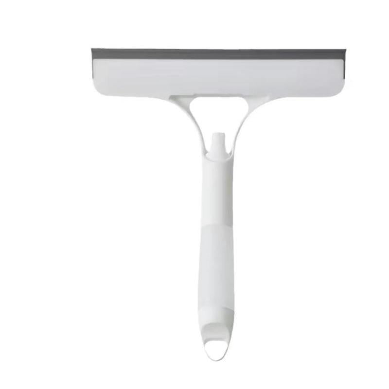 3 in 1 Window Cleaning Tool with Spray, Lightweight Squeegee and Microfiber Scrubber for Car Windshield, Bathroom, Kitchen, Glass, Mirror, and Home Window Surfaces