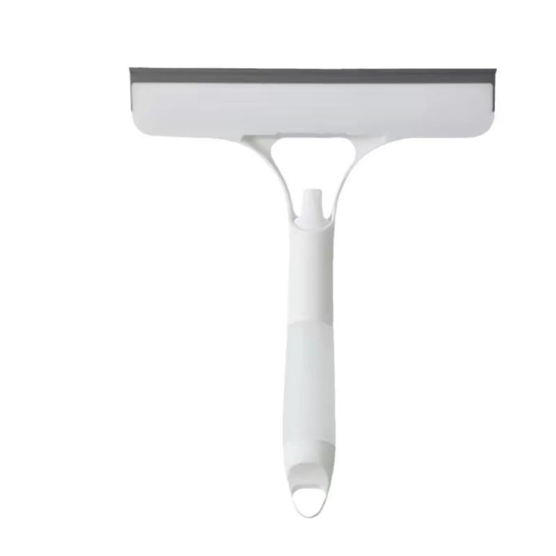 3 in 1 Window Cleaning Tool with Spray, Lightweight Squeegee and Microfiber Scrubber for Car Windshield, Bathroom, Kitchen, Glass, Mirror, and Home Window Surfaces